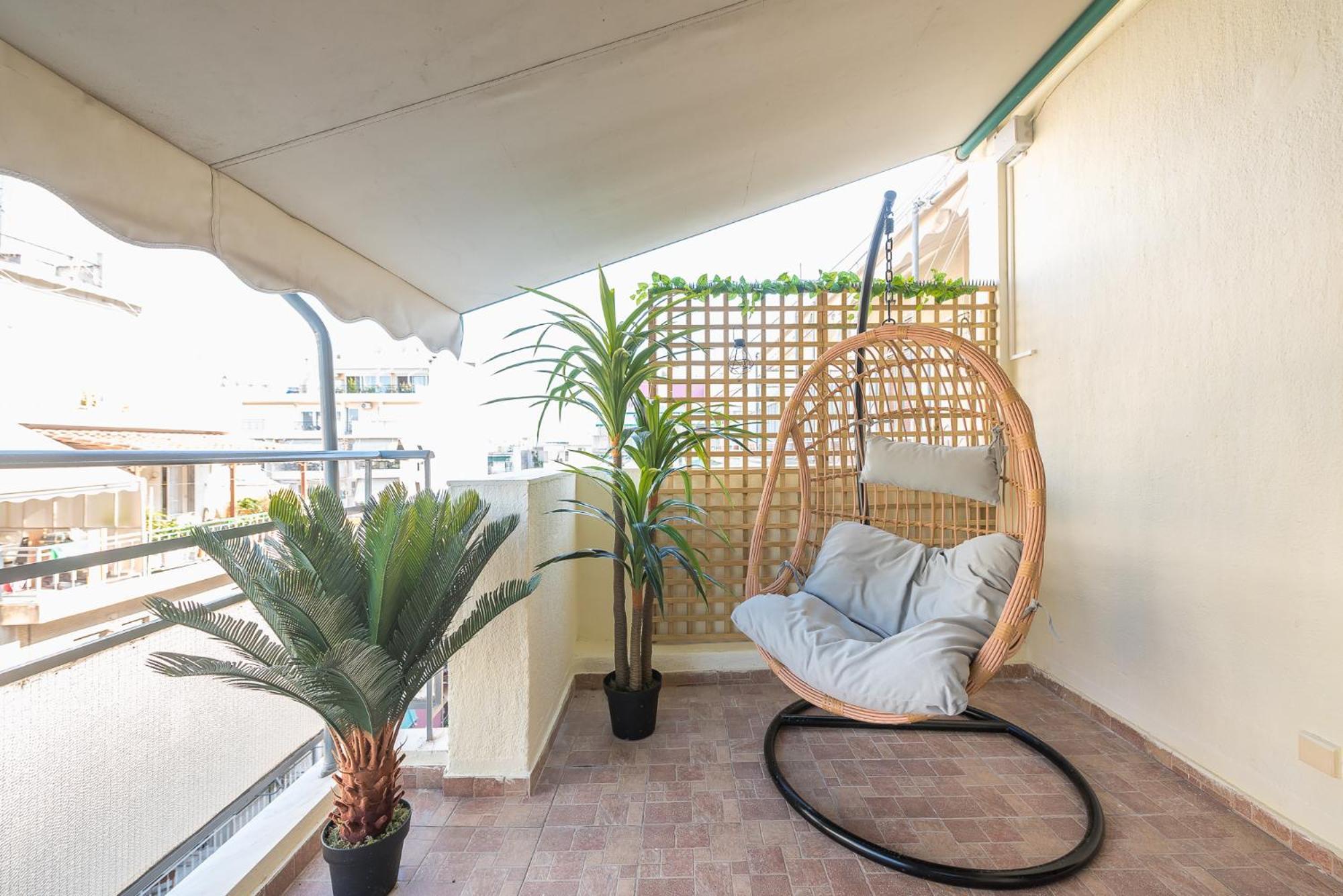 Sunny Studio With Starlight Balcony Athens Exterior photo